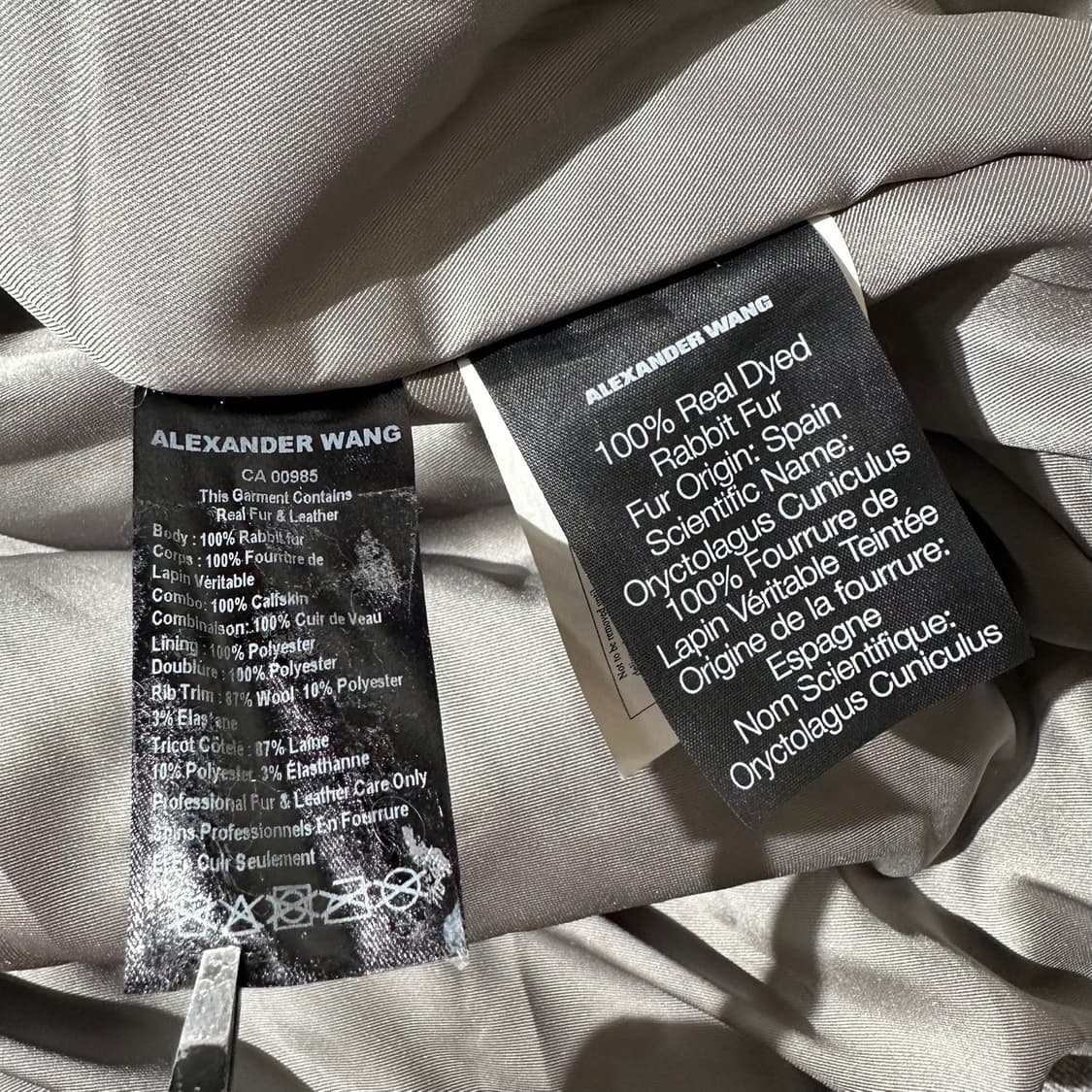 알렉산더왕 래빗퍼 후드 집업 자켓 상품이미지9