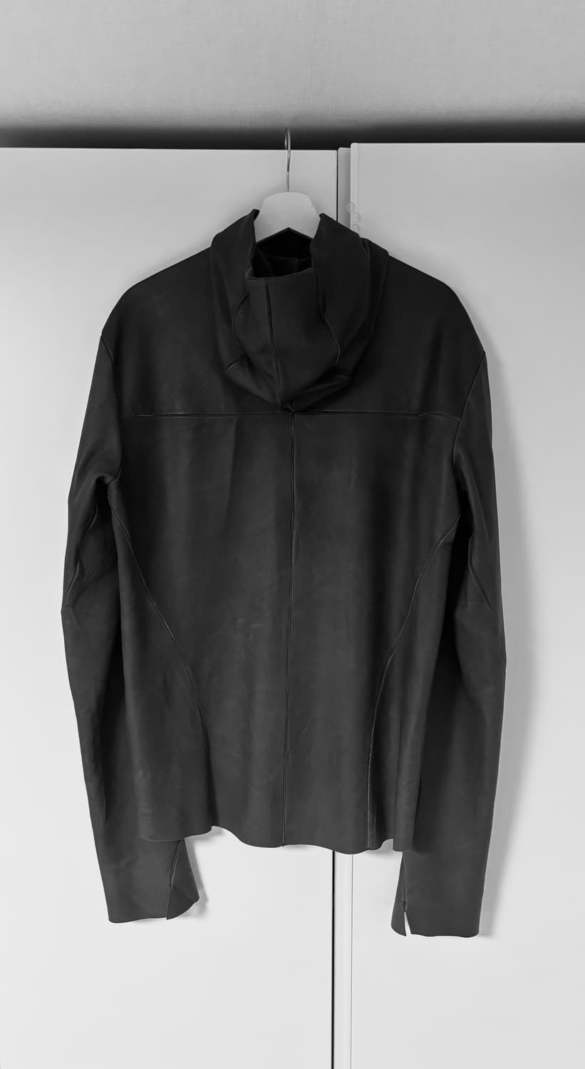 maurizio amadei leather hooded aviator 상품이미지2