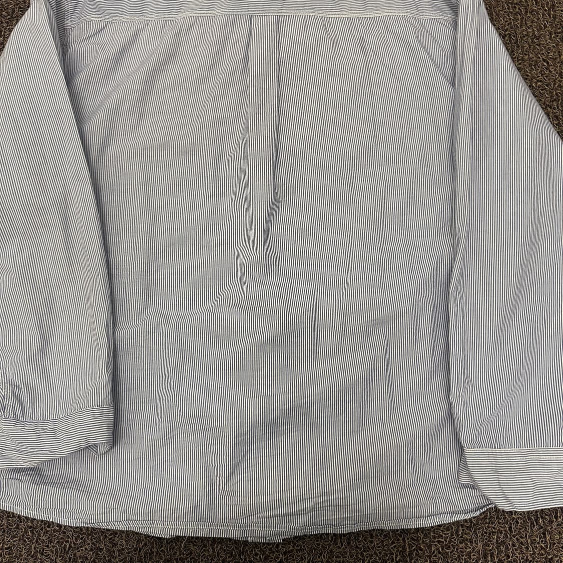 YALE 예일 스트라이프 셔츠 남방 XL 상품이미지7