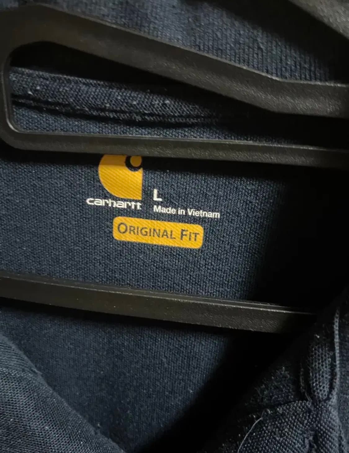 칼하트 카라 포켓 반팔티 L 상품이미지2