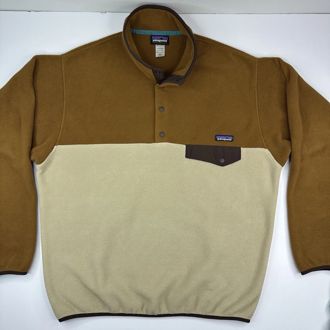 14FW 파타고니아 신칠라 스냅-T 브라운/베이지/다크브라운 니카라과 상품이미지1