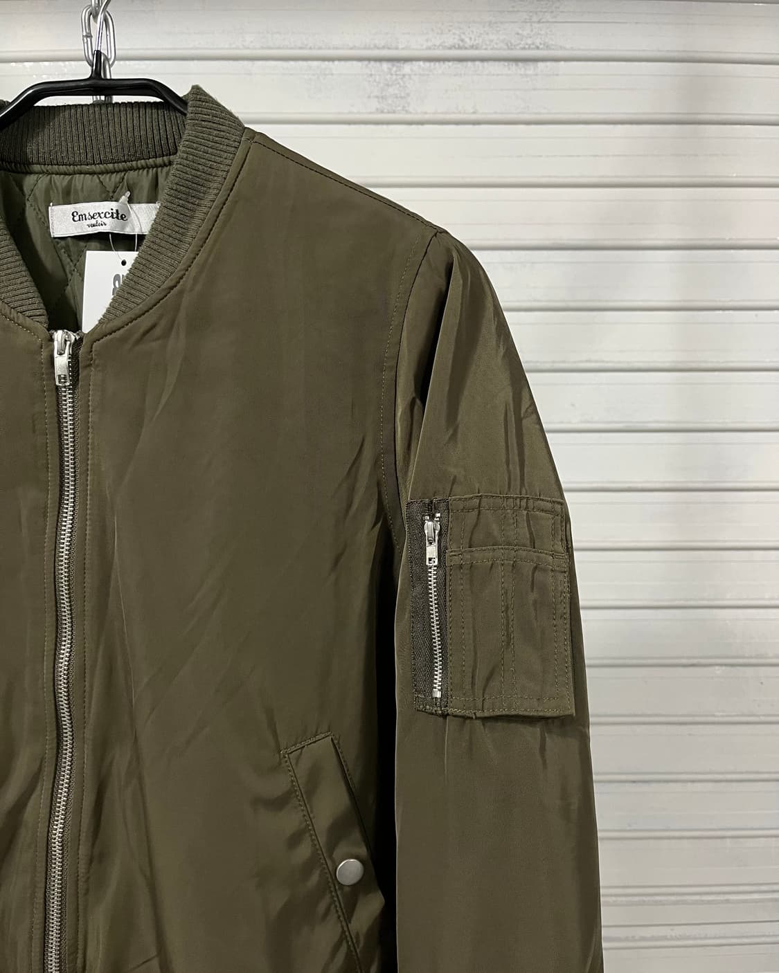 emsexcite vouloir ma-1 bomber jacket 상품이미지5