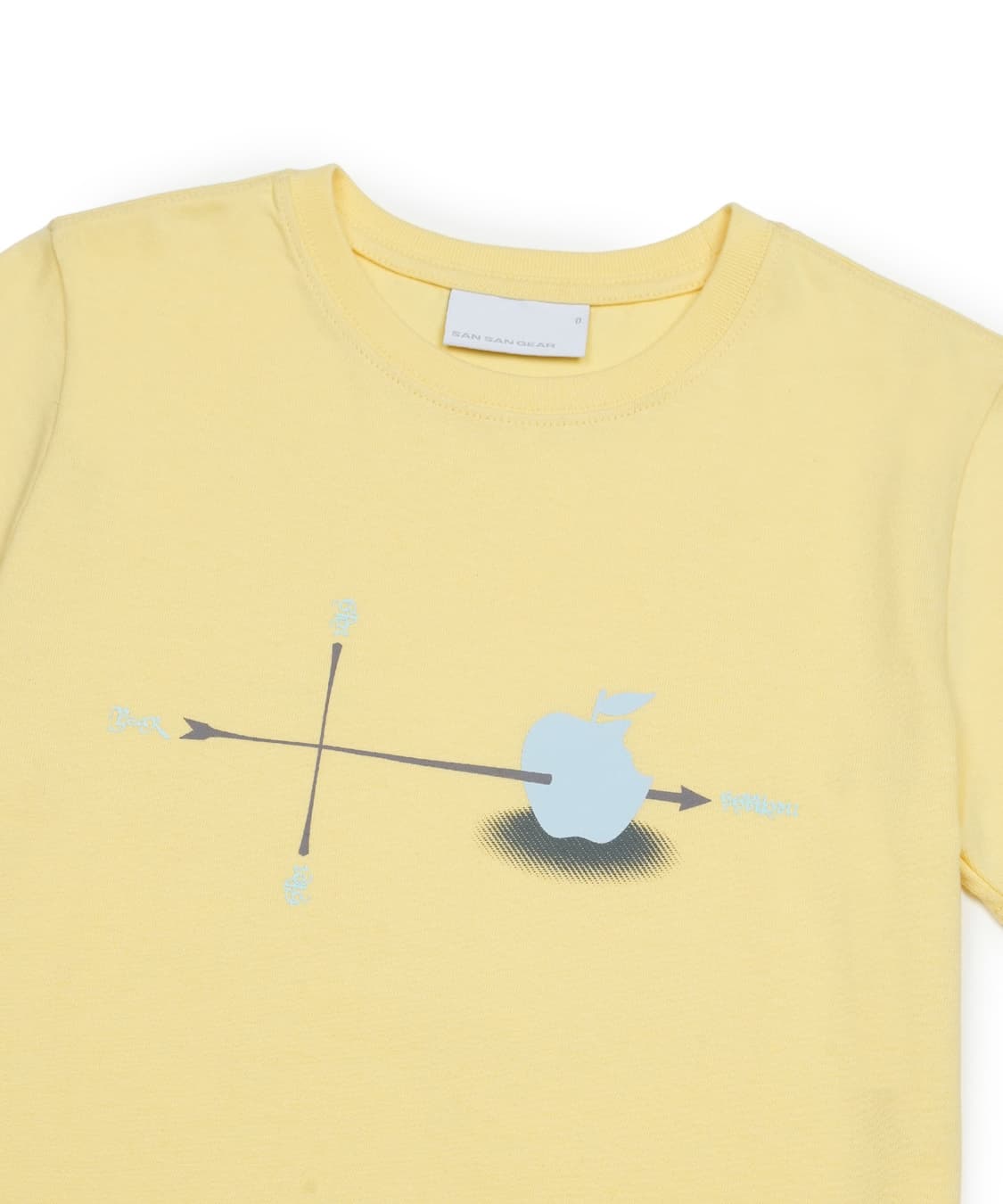 PIERCE T-SHIRT YELLOW 00 상품이미지3