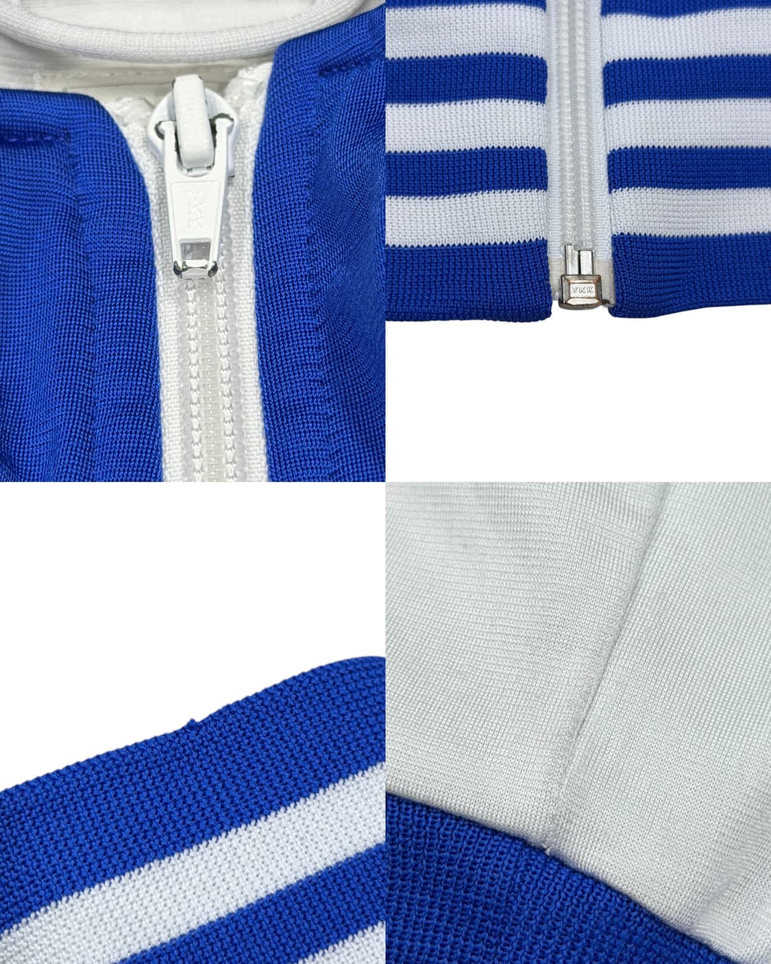 아디다스 빈티지 희귀 첼시 트랙탑 져지 자켓 화이트 블루 L 상품이미지7