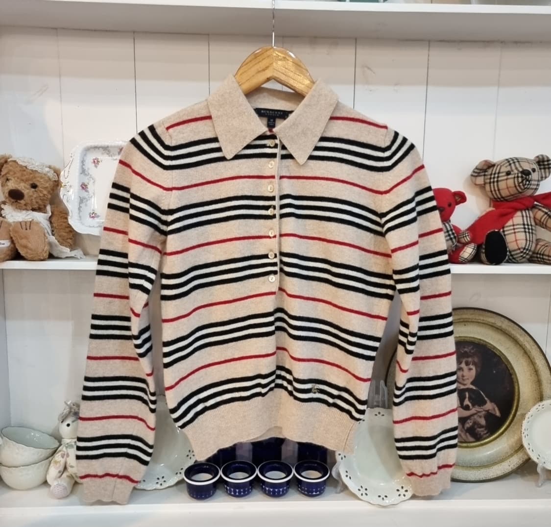 버버리 런던(Burberry London) 메리노울 스트라이프 니트  상품이미지1