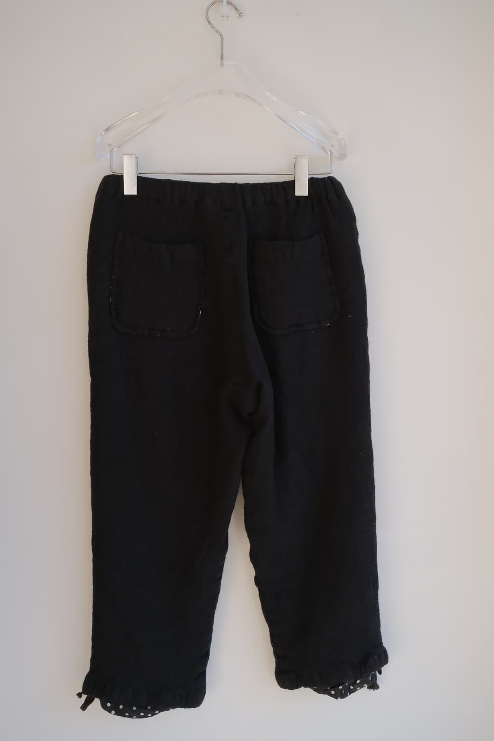 Boiled wool dot lining pants  상품이미지5