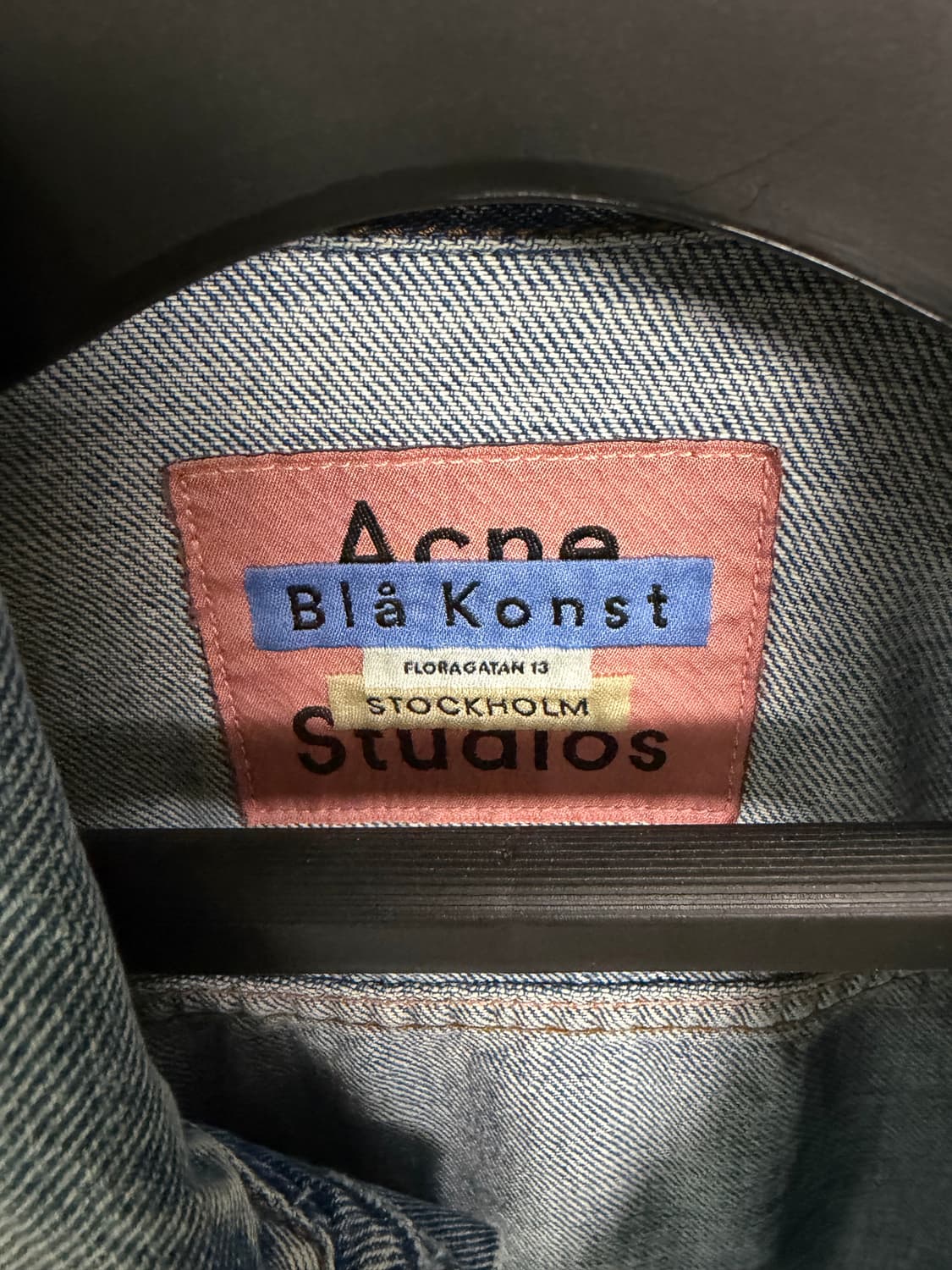 Acne Studios 데님 자켓 라이트블루 상품이미지3