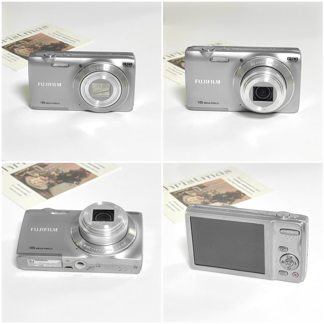 후지필름 파인픽스 JZ250 실버 빈티지디카 상품이미지3