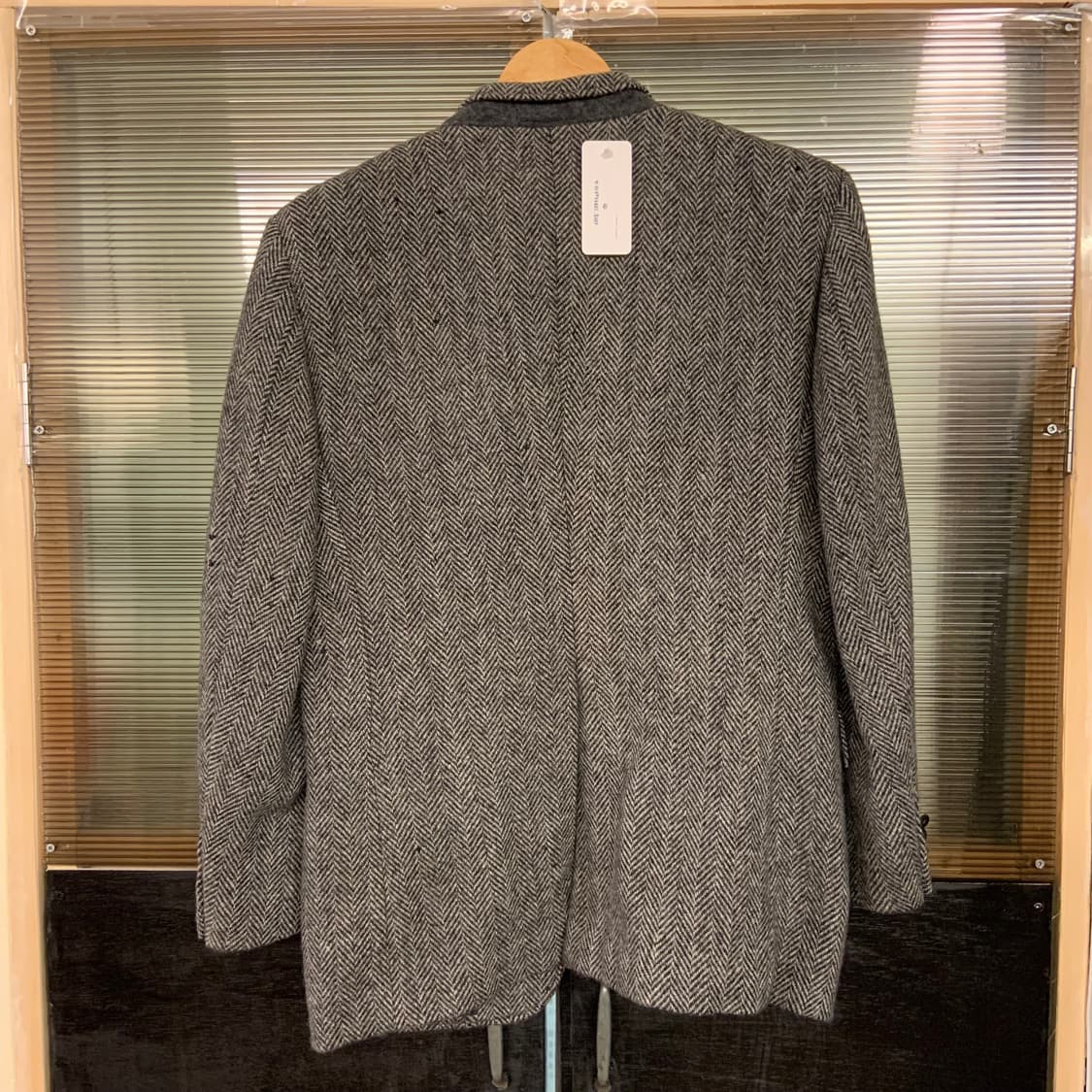 일본 빈티지 헤링본 투버튼자켓 상품이미지5