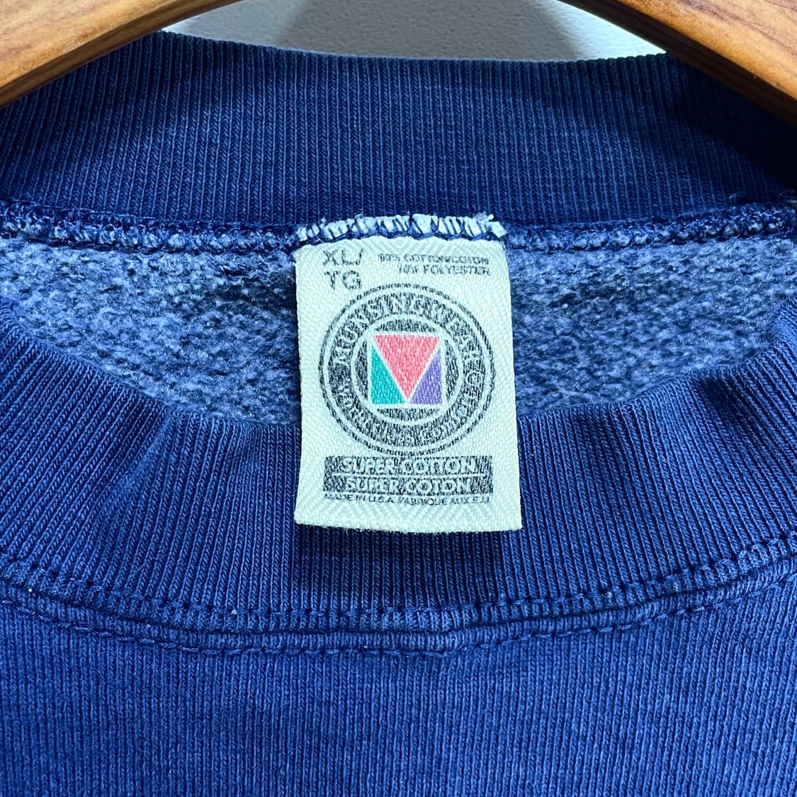 90's 먼싱웨어 플레인 스웻셔츠 상품이미지7