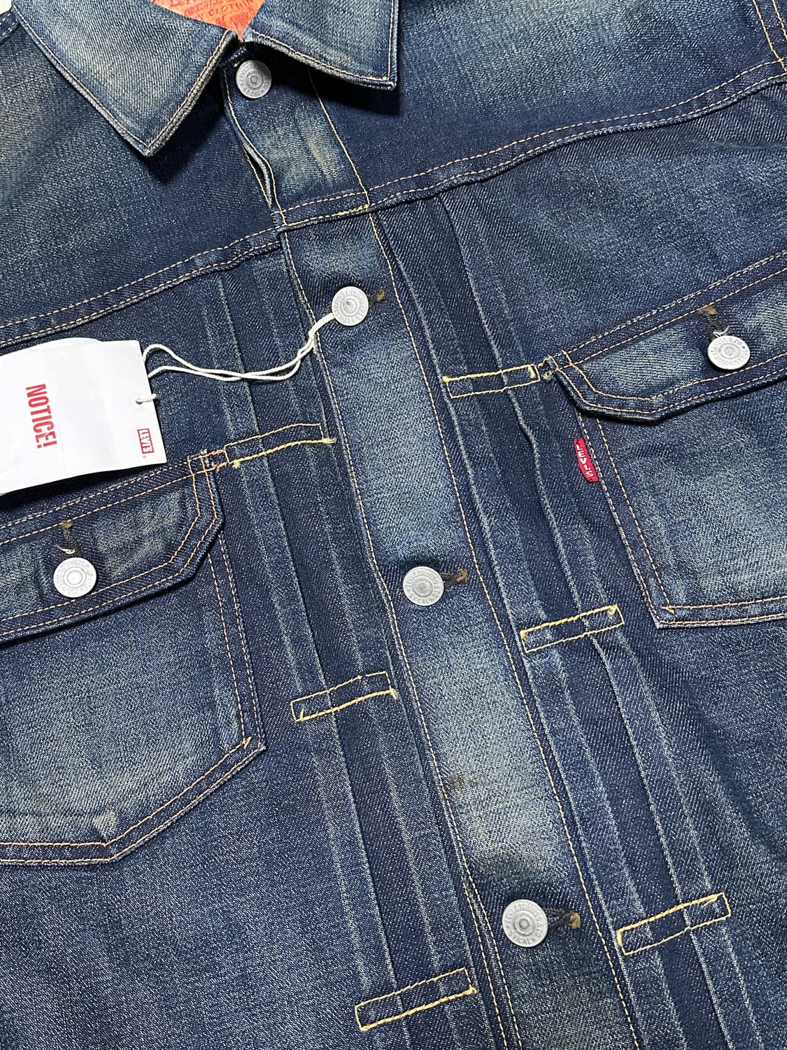 리바이스 LVC japan 70507xx 2세대 자켓 데드스탁 상품이미지9