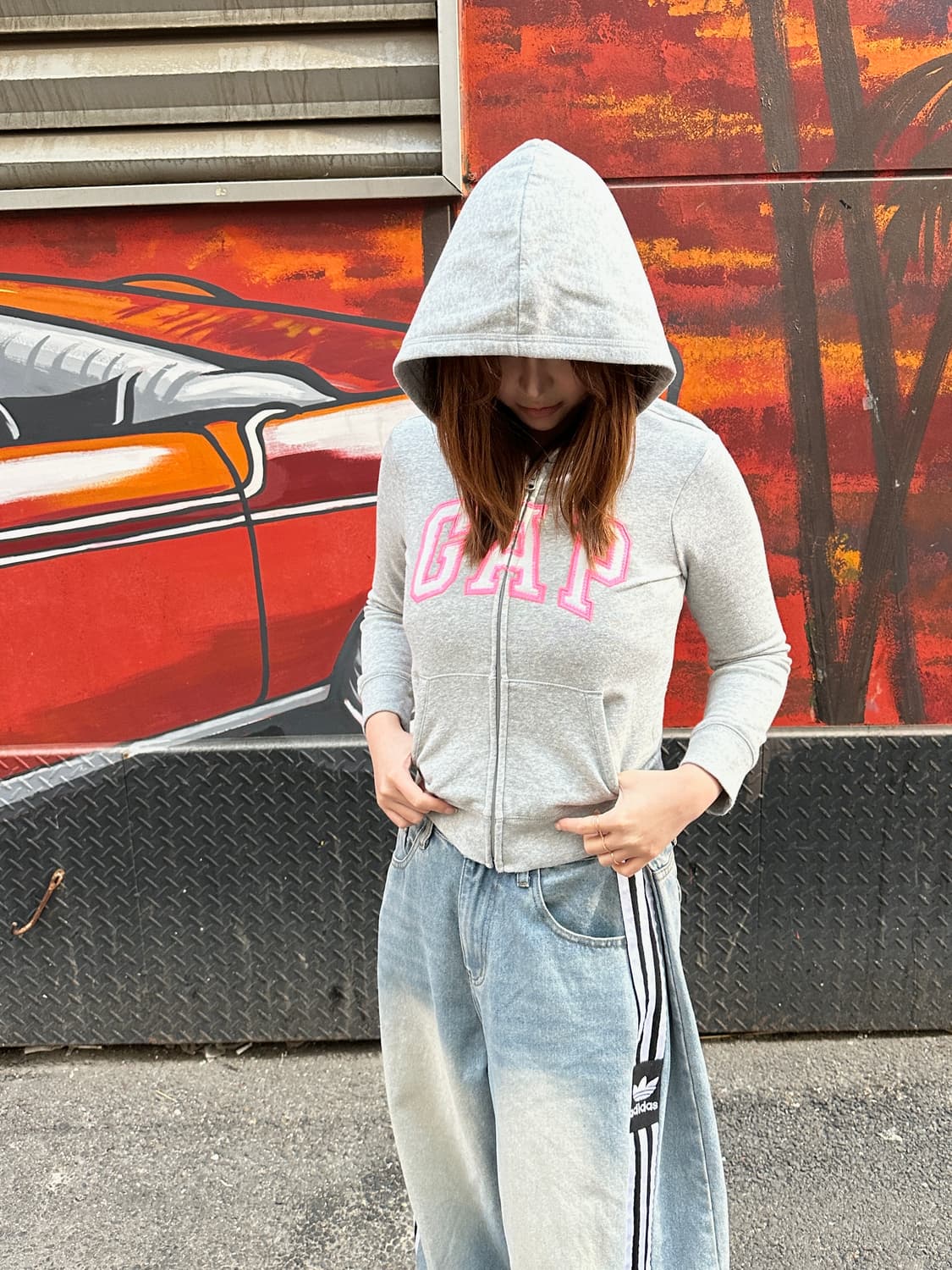 갭 후드집업 키즈L 상품이미지3