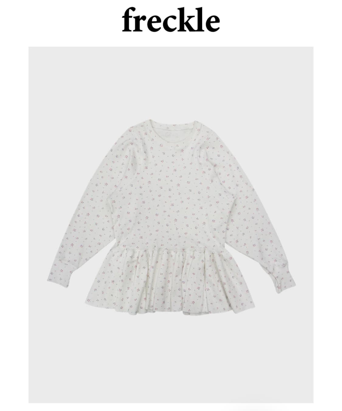 프레클 와플 플레어 드레스 상품이미지3