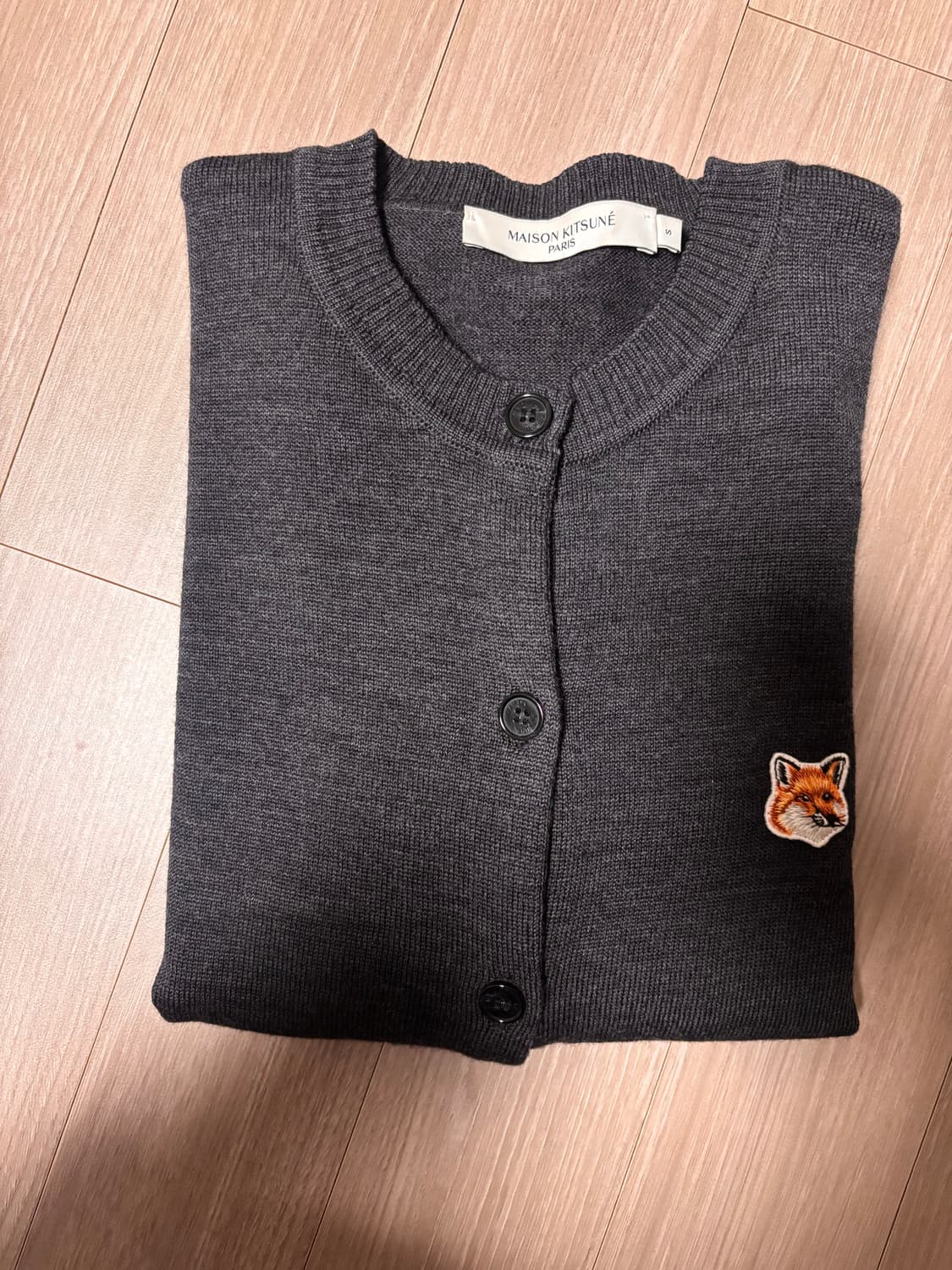 메종키츠네 여성 가디건 s 상품이미지3