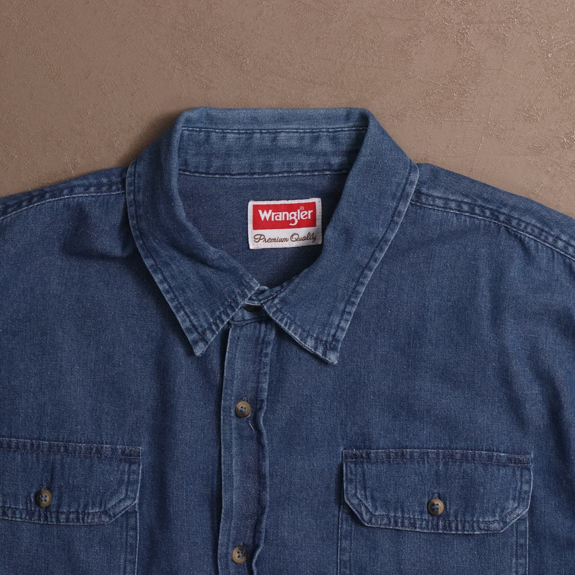 랭글러 코튼 워크셔츠 중청 A1542 상품이미지2