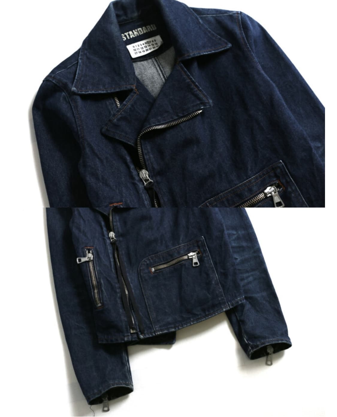 MM6 메종 마르지엘라 Denim Rider Jacket 상품이미지2