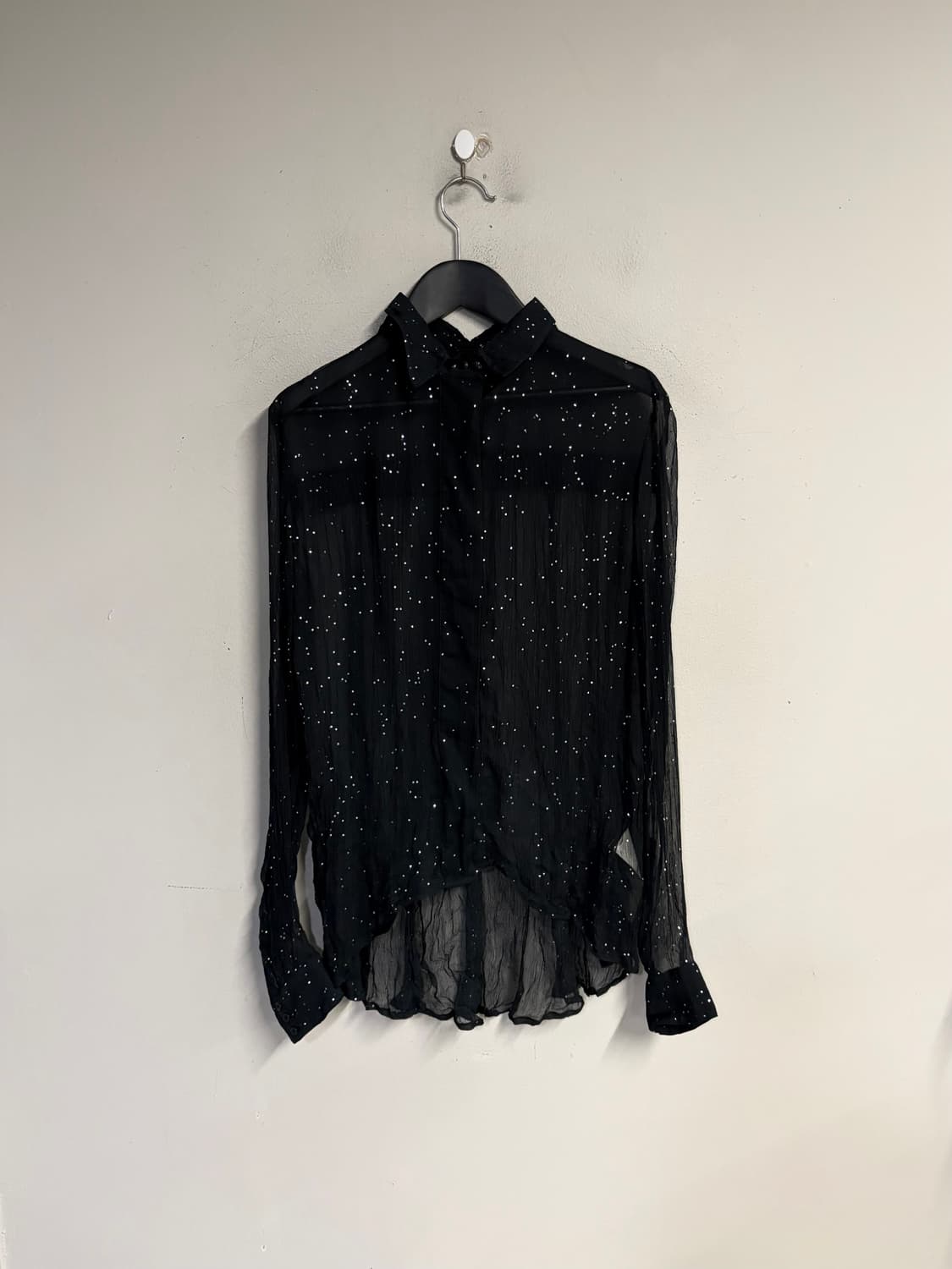 DIESEL sheer dot shirt  상품이미지2