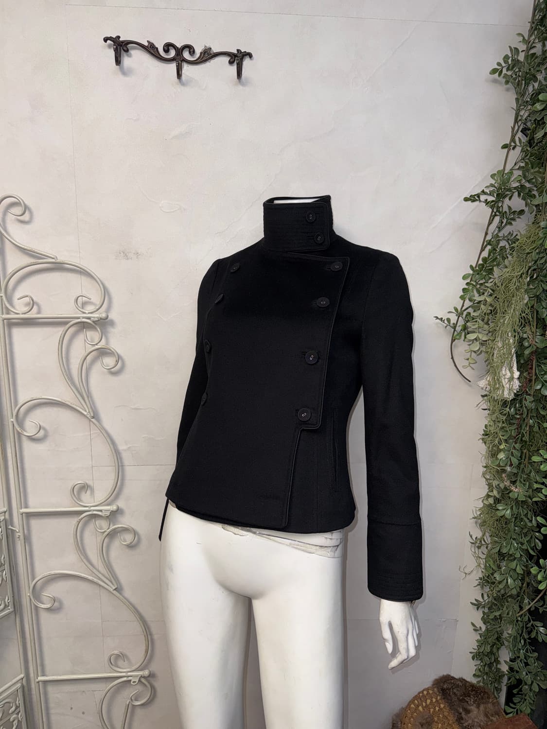 Calvin Klein angora wool cashmere jacket 상품이미지6