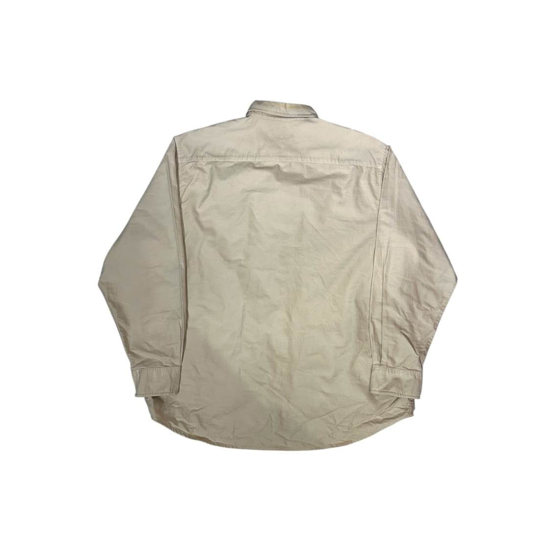 90s 폴로 베이지 솔리드 셔츠 L 상품이미지6