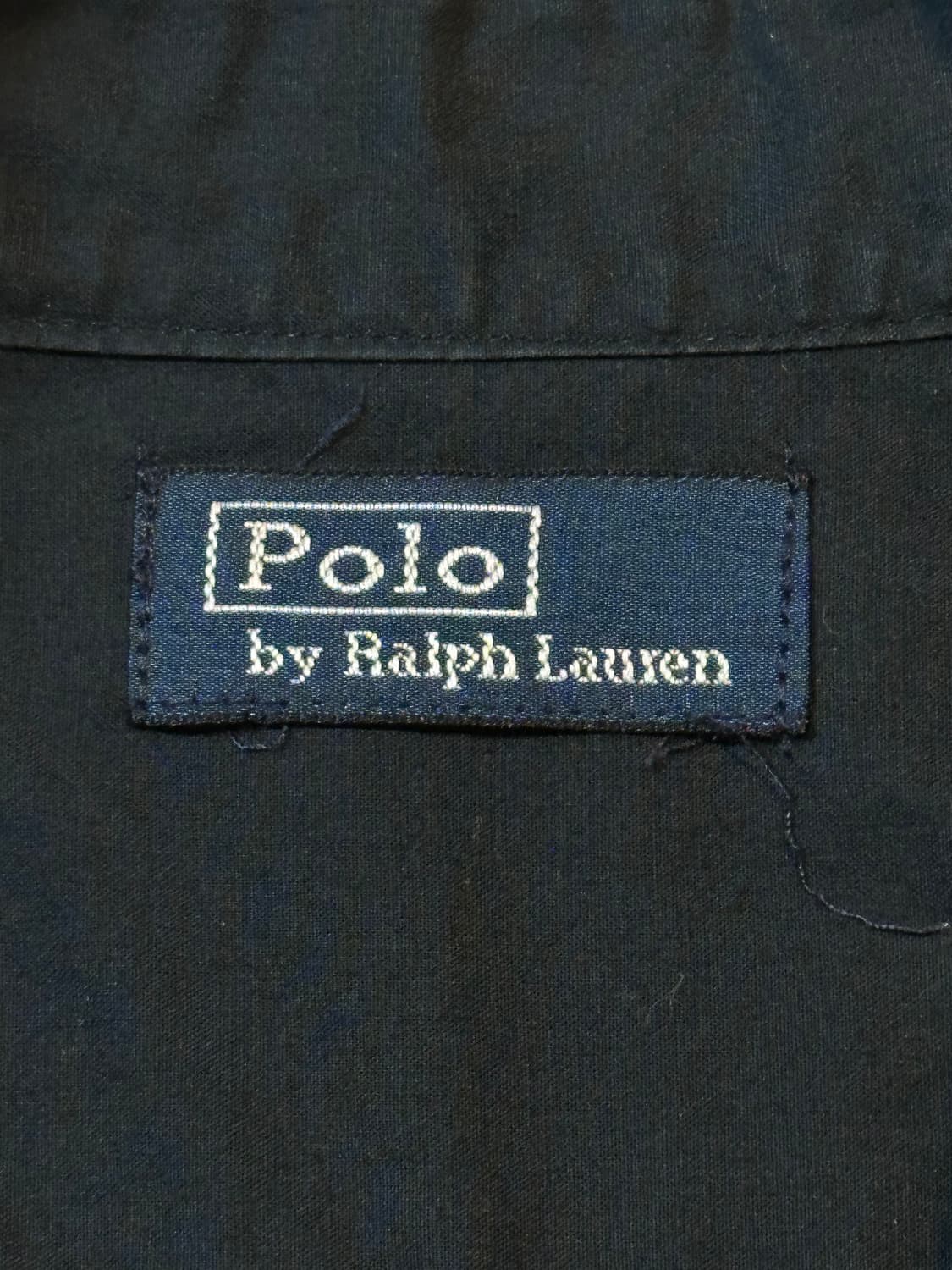 폴로 랄프로렌 투포켓 크레스트 PRL 로고 워크셔츠 블랙 상품이미지5