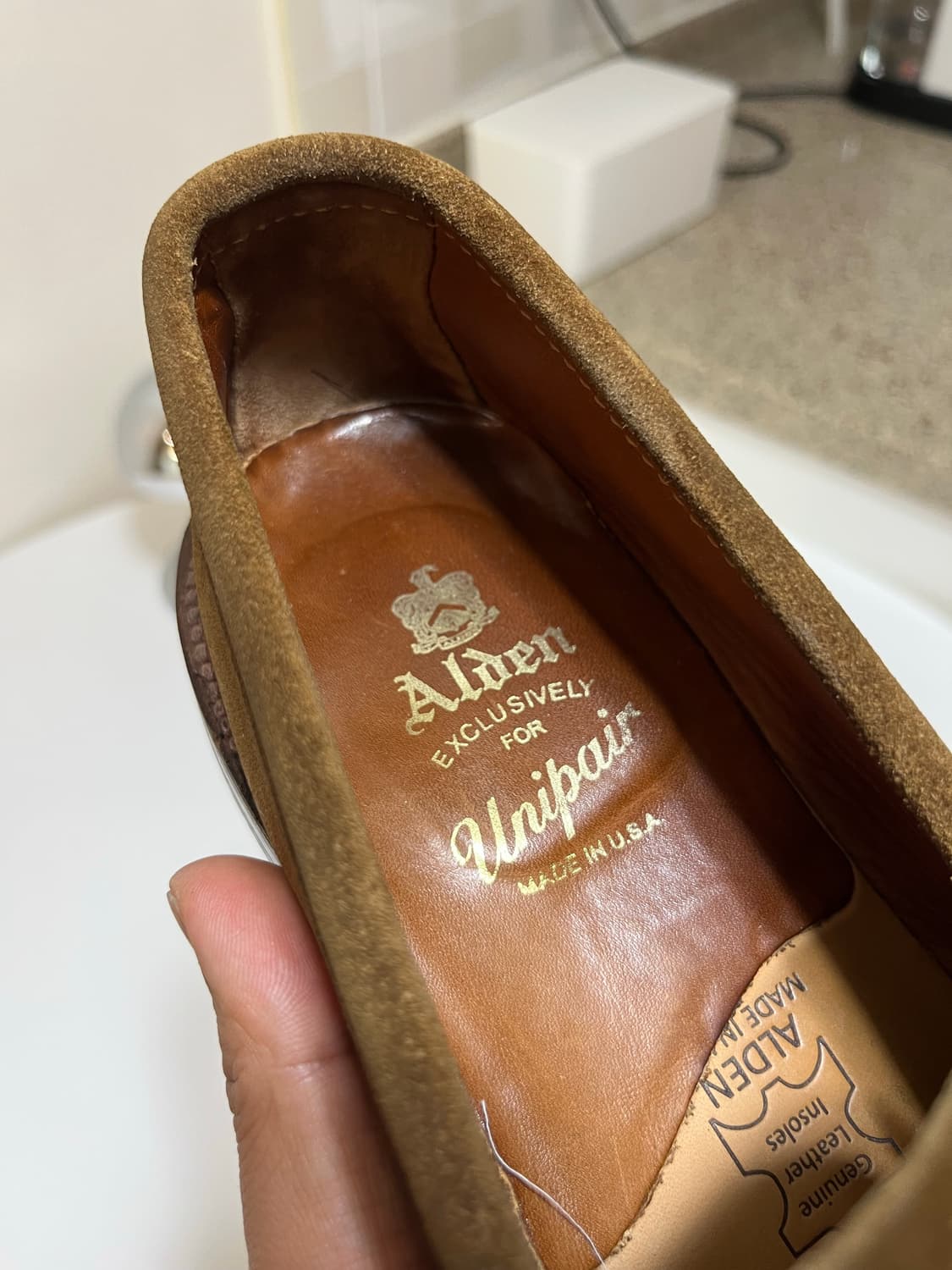 알든 6243 스너프 스웨이드 로퍼 9E 사이즈 상품이미지2