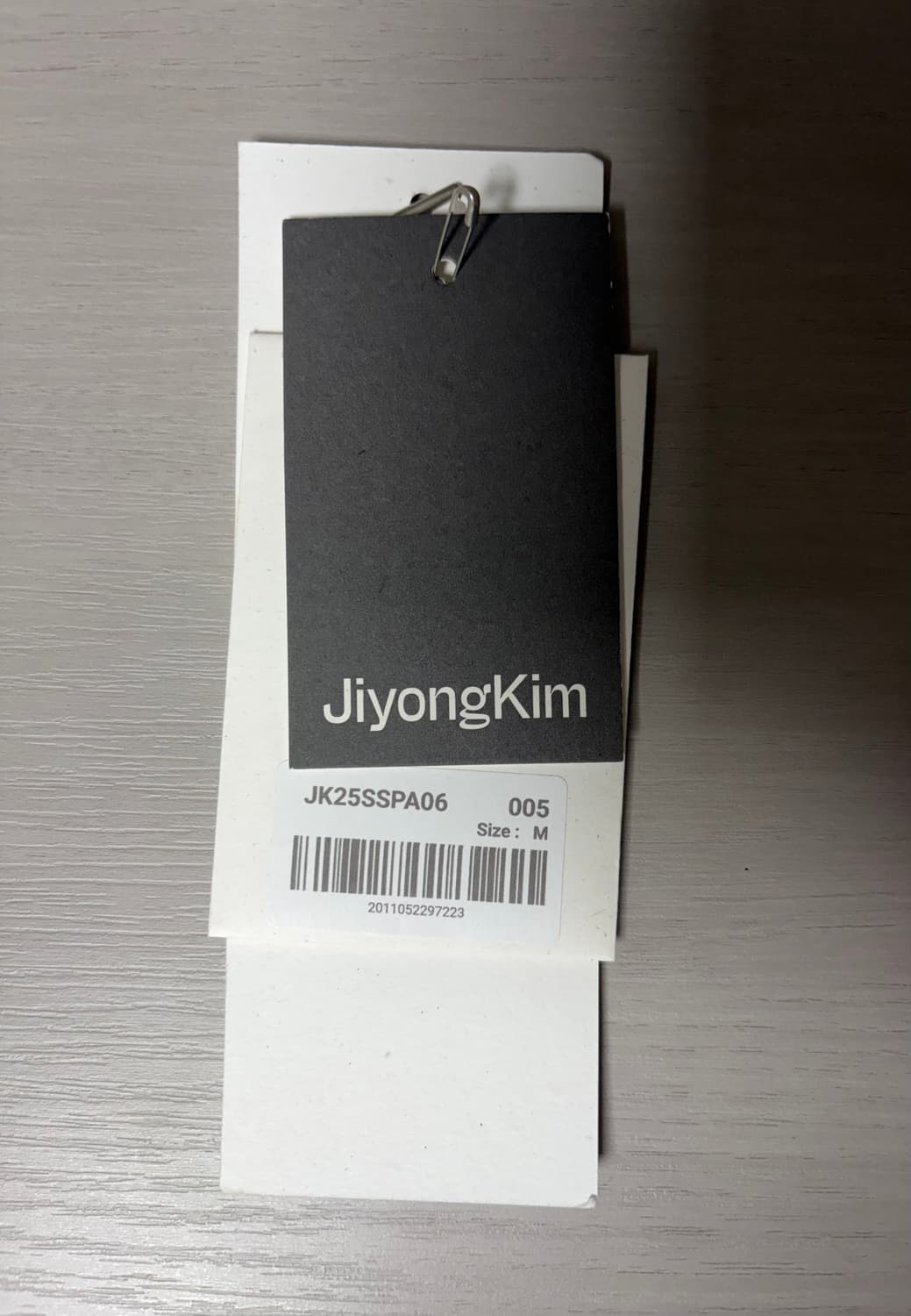 (M) 25SS 지용킴 선블리치 하프 트라우져 블랙 상품이미지4