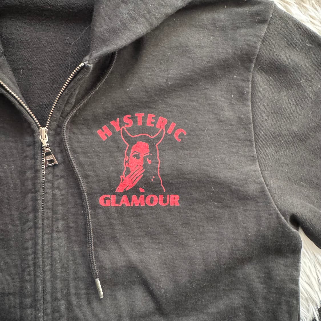 HYSTERIC GLAMOUR 일본빈티지 후드집업 히스걸  m 44 상품이미지4
