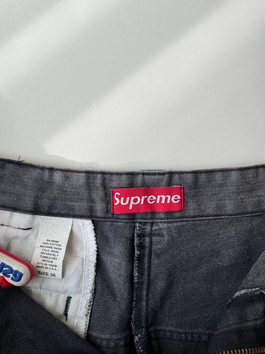 90s 슈프림 워크 쇼츠 그레이 old supreme 상품이미지6