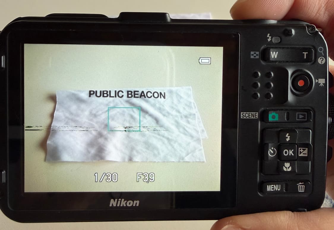 nikon coolpix aw100 (LCD하자) 상품이미지3