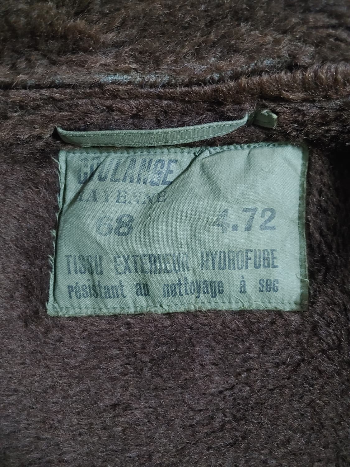 60s 프렌치 해군 덱자켓 상품이미지4