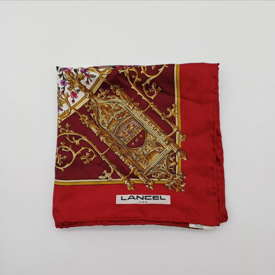 LANCEL 란셀 실크 스카프 (86cm) [BFS10751-68-04] 상품이미지2