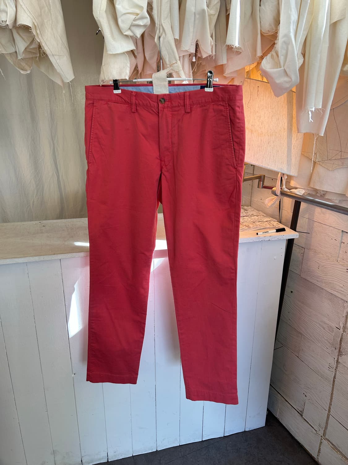 Pink polo 코튼 팬츠 상품이미지1