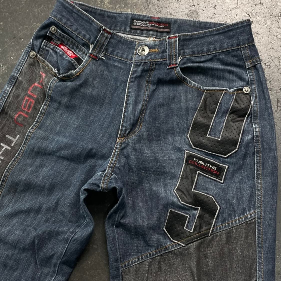 32 후부 Y2K 청바지 상품이미지2
