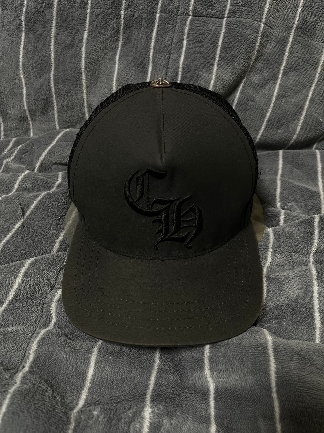 [레어] 크롬하츠 한정판 로고 매쉬 트러커 캡 모자 상품이미지1