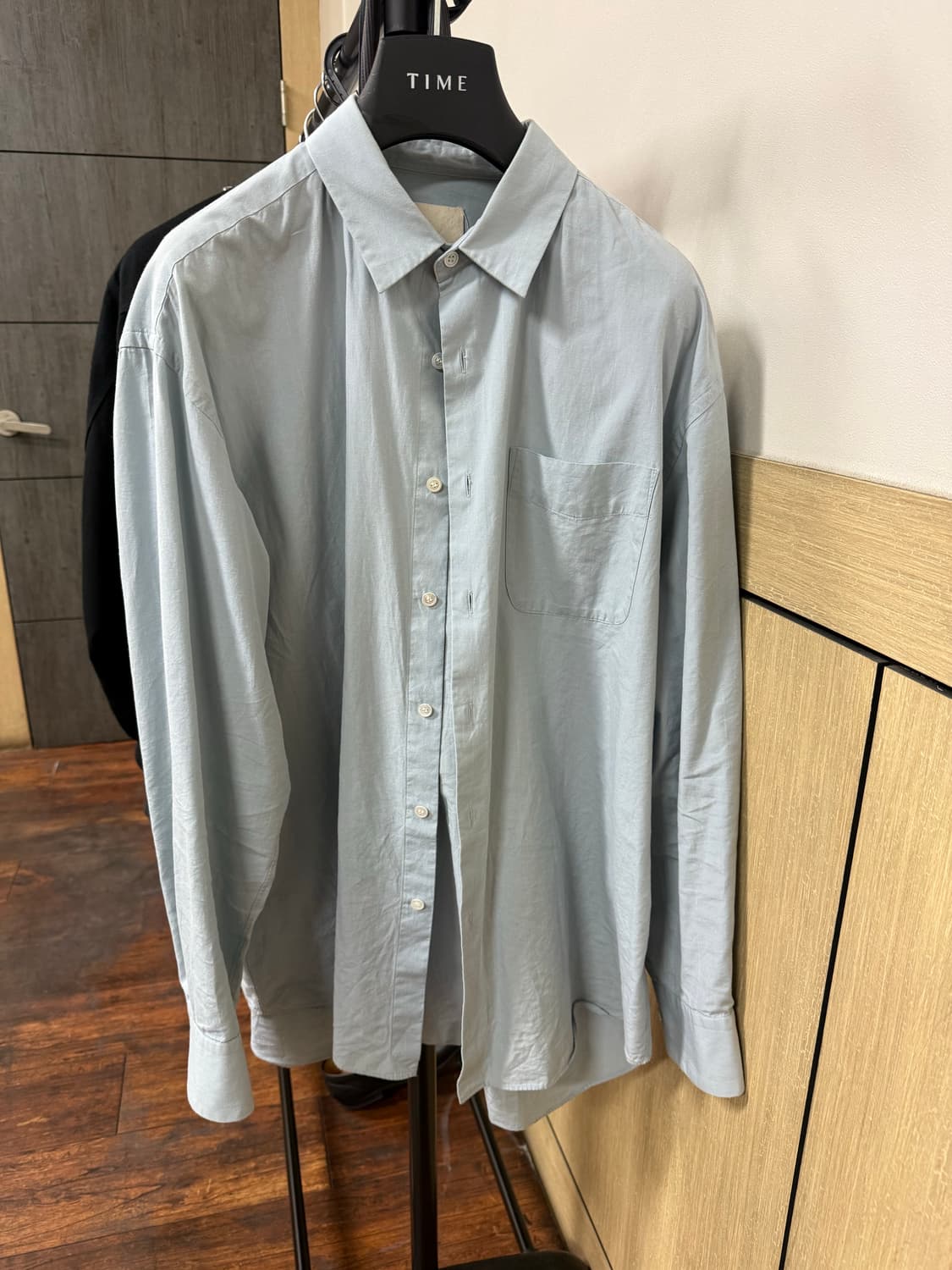 [2] yokosakamoto regular shirt - blue 상품이미지2