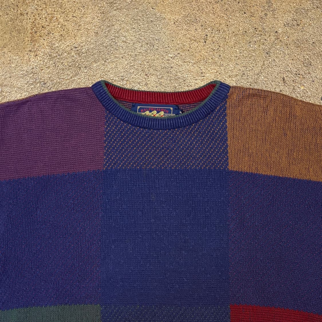 90s Made in USA 빈티지 챕스 랄프로렌 니트 상품이미지4