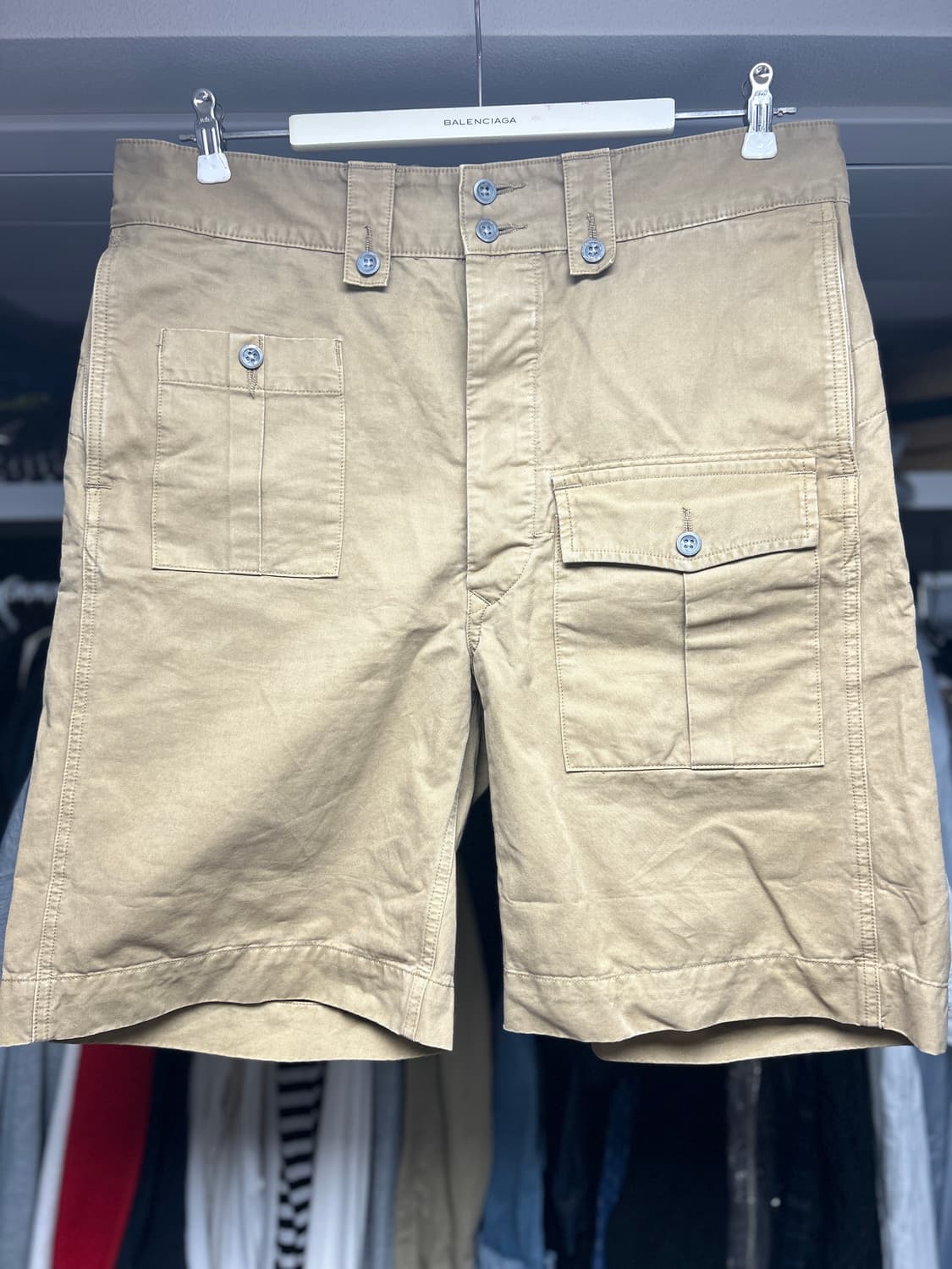 RRL 베이지 멀티포켓 쇼츠 34 상품이미지1