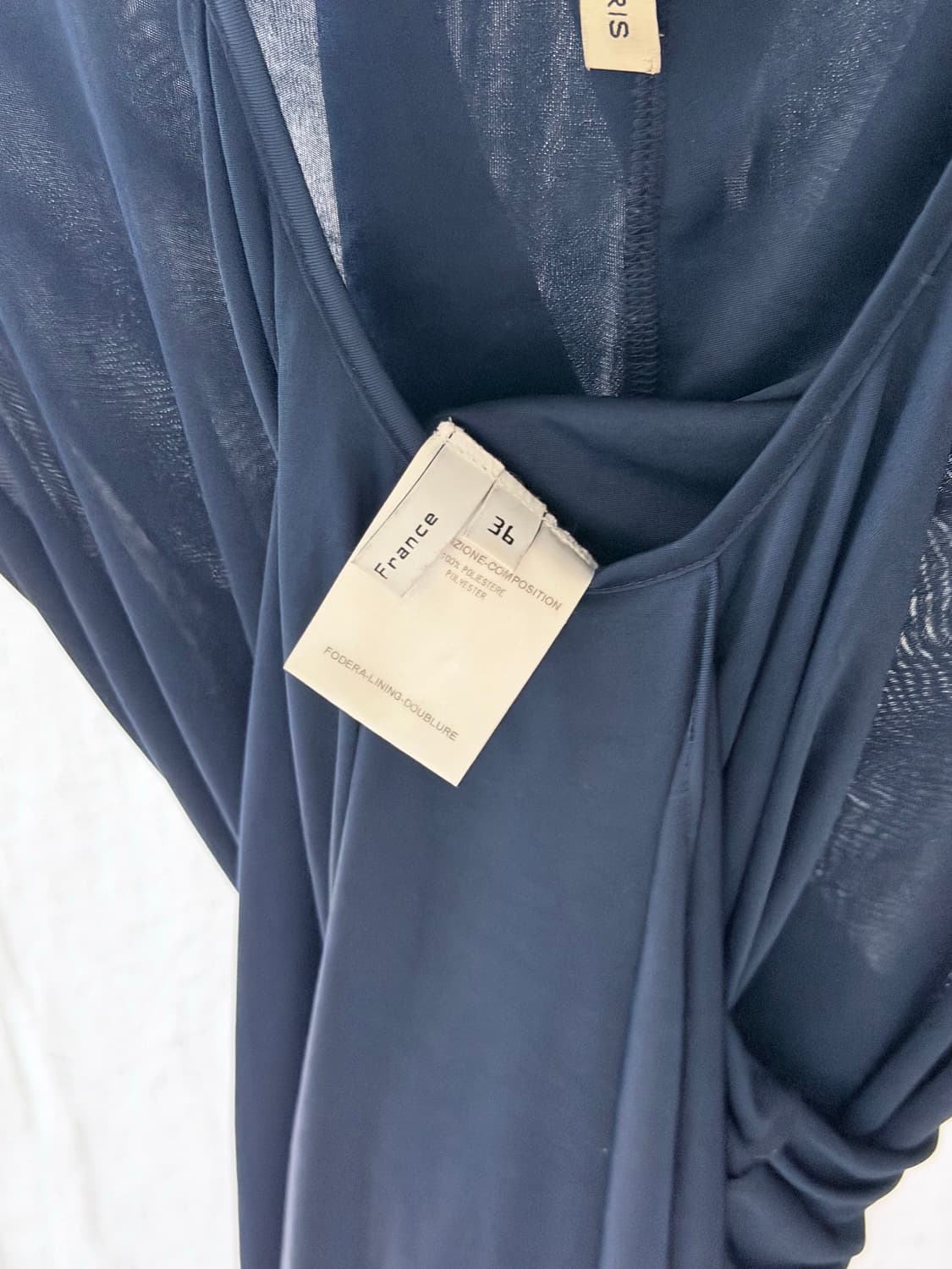 balenciaga 2004 cut out drape top 상품이미지5