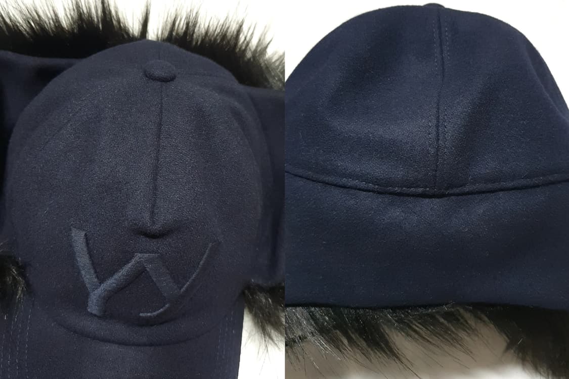 네이비 블랙 오픈와이와이 포우퍼 이어프랩 이어플랩 캡 볼캡 모자 상품이미지8