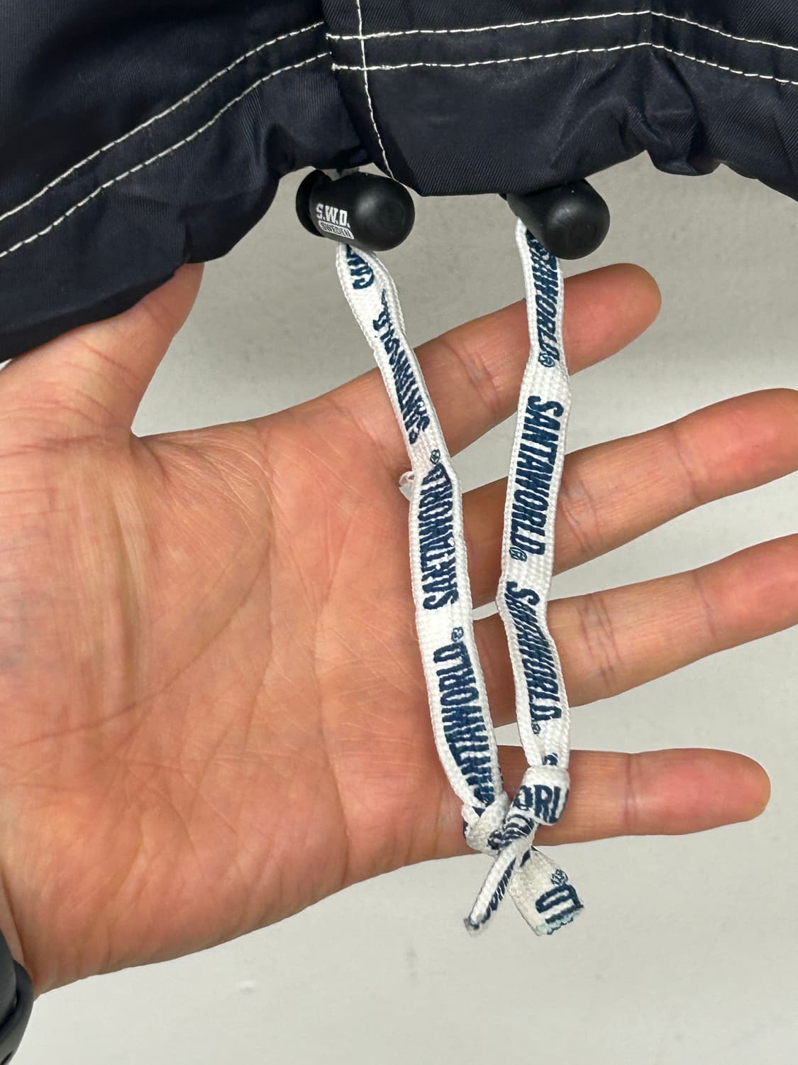 산타월드 블랙 코치자켓 상품이미지5