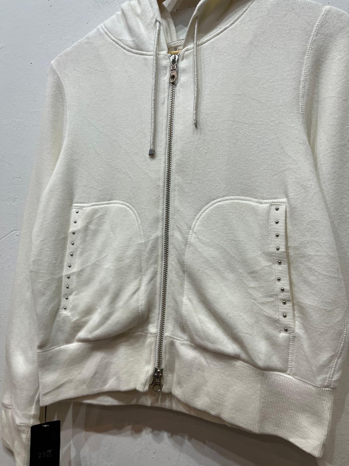 23 JPN 스터드 후드집업 우먼즈 상품이미지2