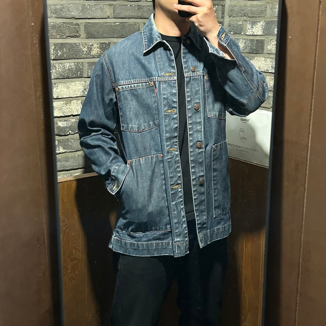 M) 리바이스 워크웨어 초어자켓 데님 청 자켓 상품이미지10