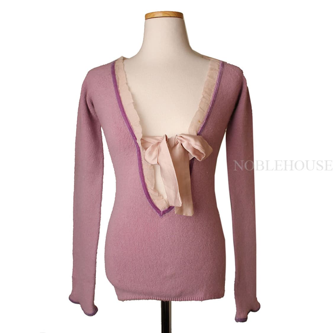 트윈셋 연보라 앙고라 니트 55 상품이미지1