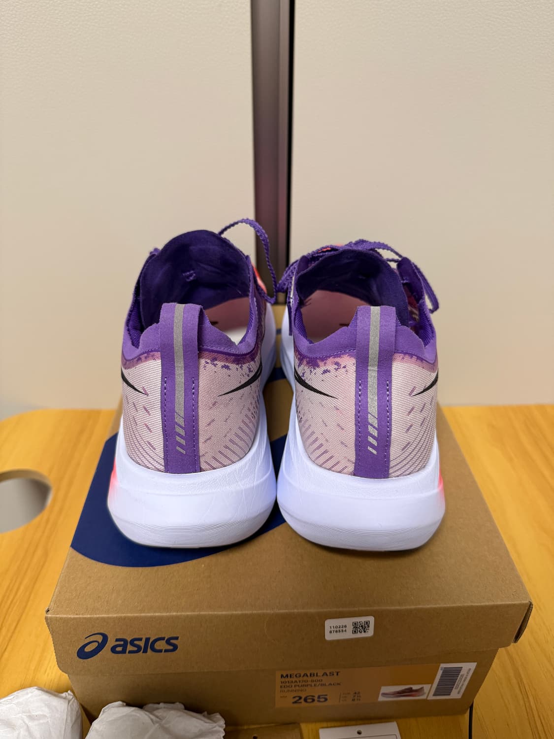 아식스 메가블라스트 퍼플 265 (아식스 코리아택) 상품이미지5