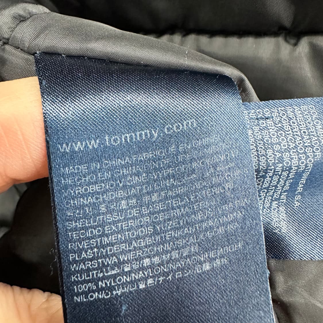 95 타미힐피거 남자 웰론 패딩 상품이미지5