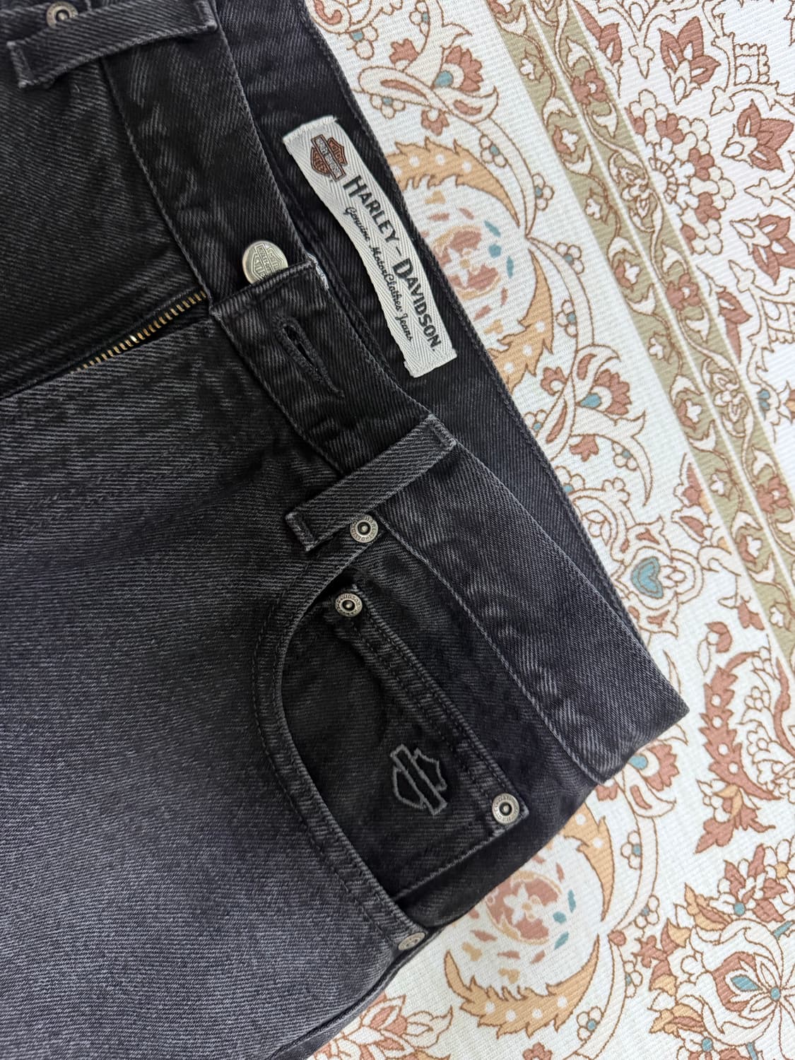 Harley-Davidson 블랙진 33*32 상품이미지4