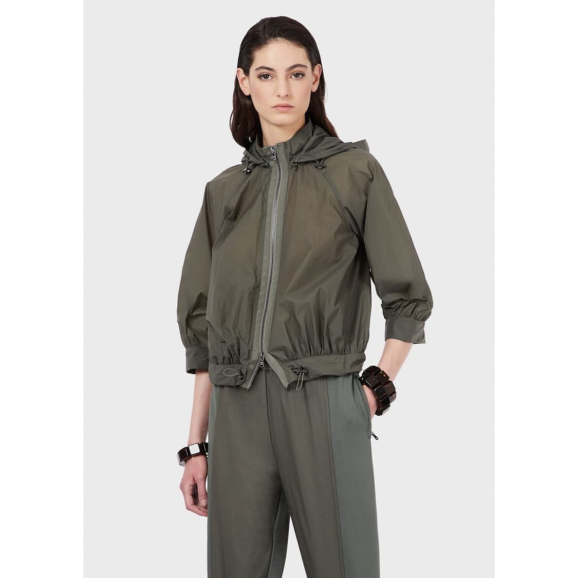 엠포리오 아르마니 나일론 집업 자켓 상품이미지1