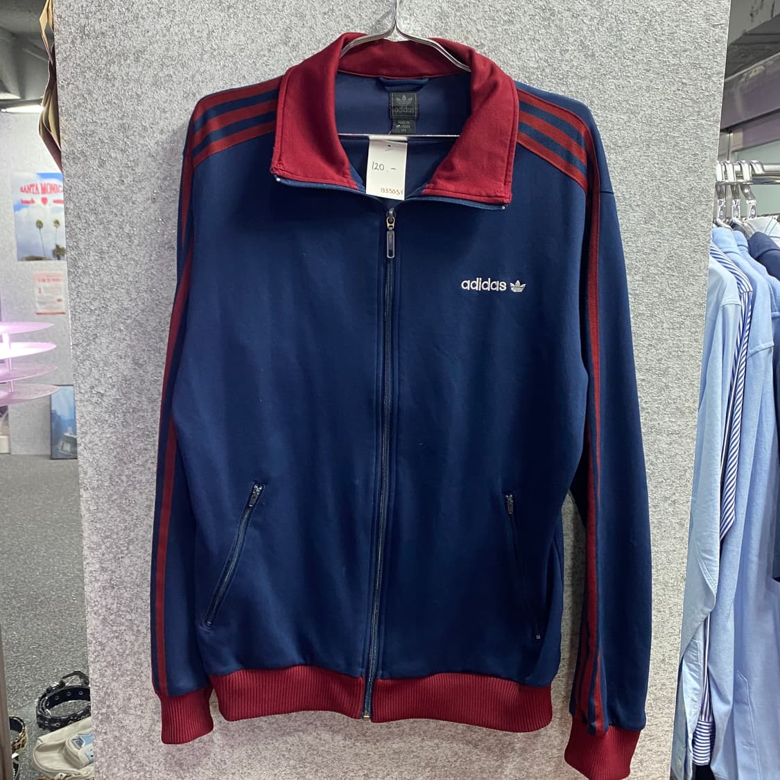 아디다스 베켄바우어 스몰로고 트랙탑 져지 B3555 상품이미지2