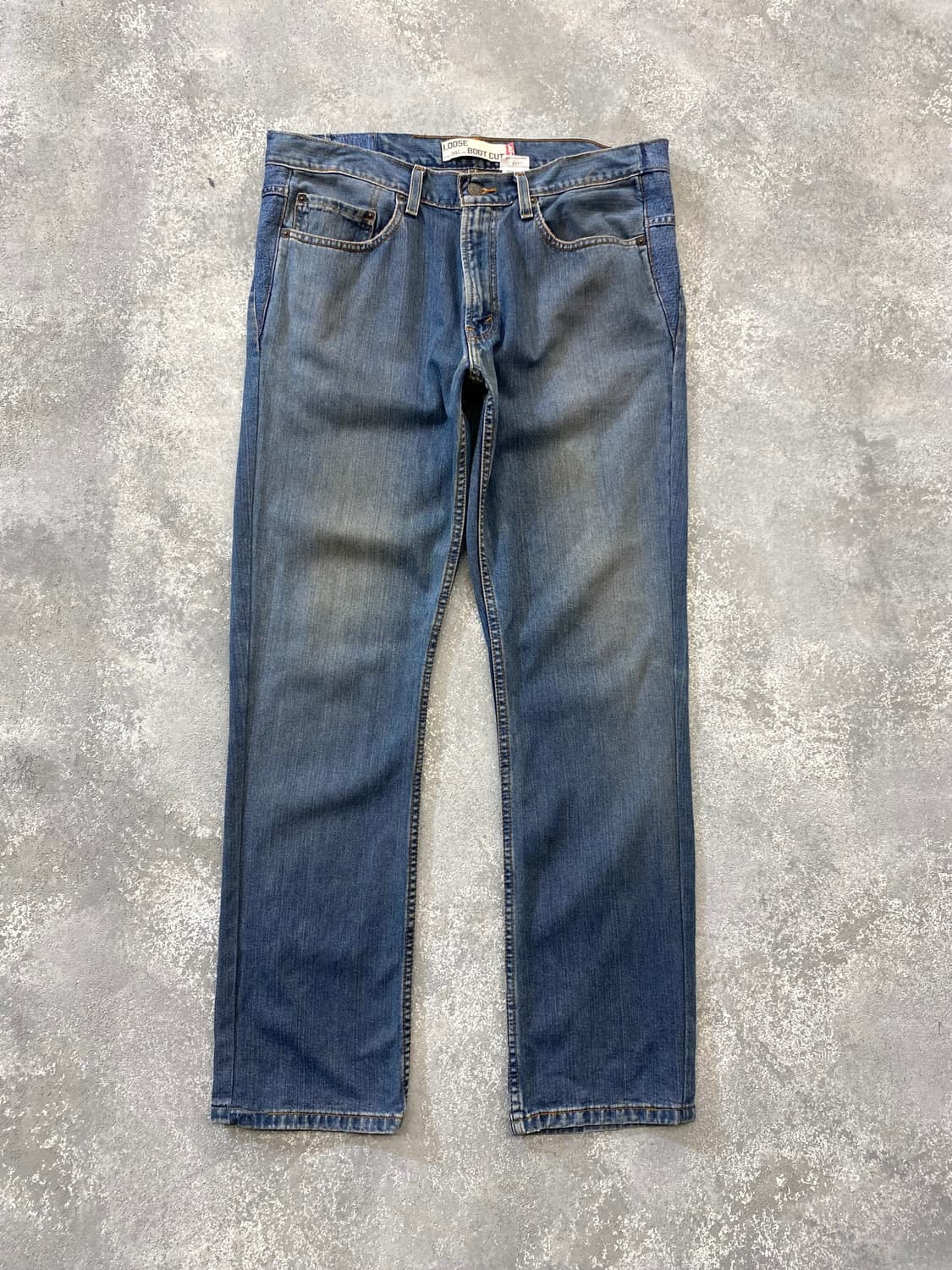 [36] 00s Levi's 567 리바이스 루즈핏 데님팬츠 상품이미지1