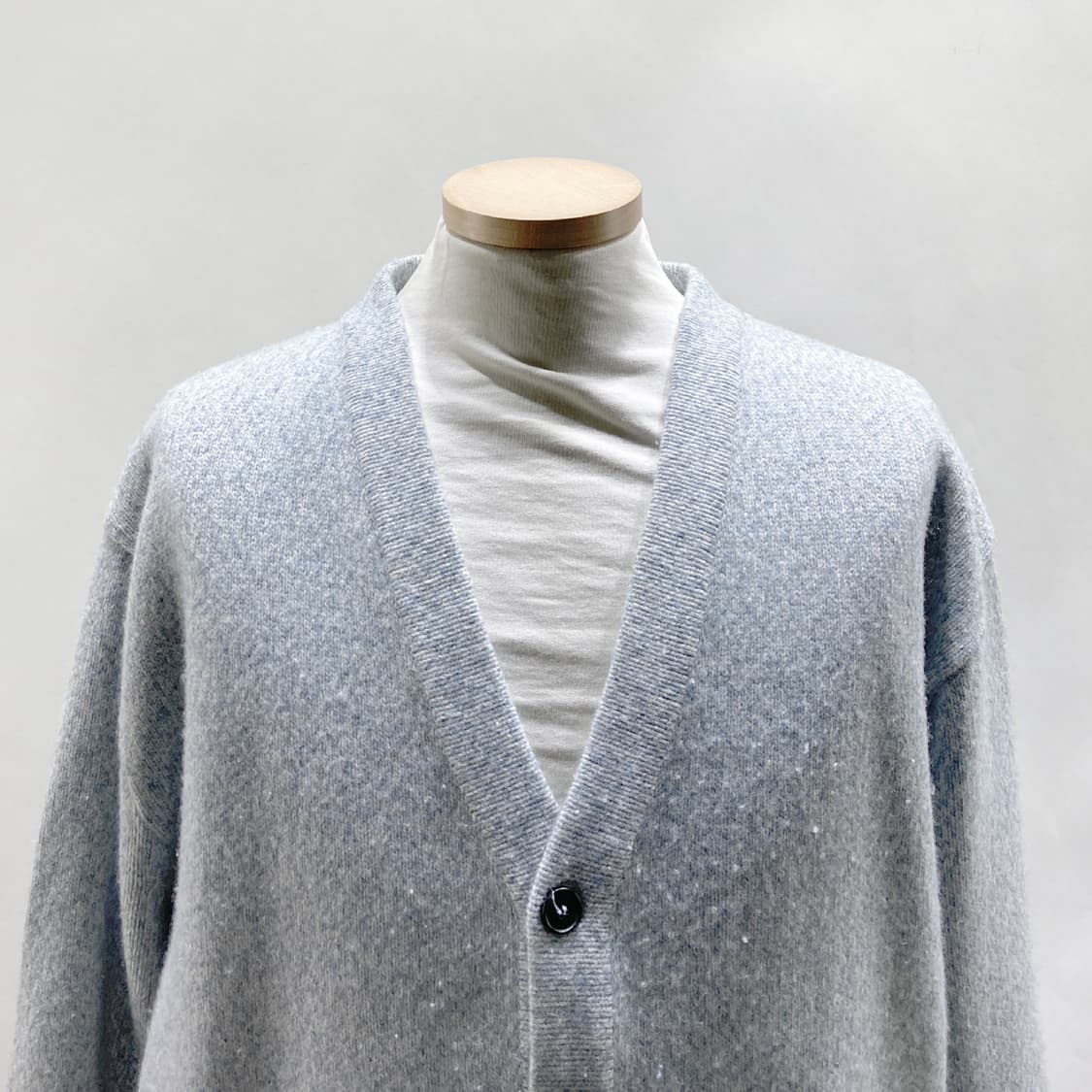 엘무드 남성순모니트가디건 48사이즈 상품이미지2